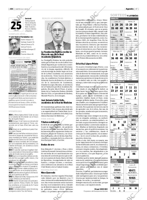 ABC MADRID 25-07-2006 página 47