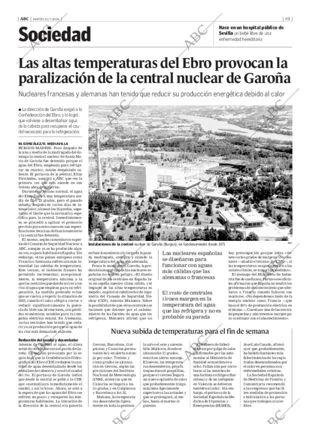 ABC MADRID 25-07-2006 página 49