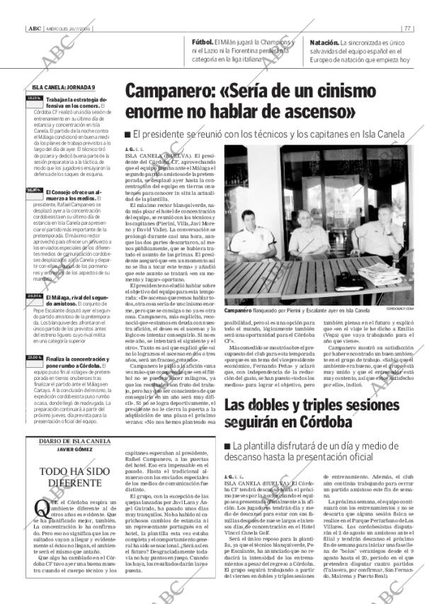 ABC CORDOBA 26-07-2006 página 77