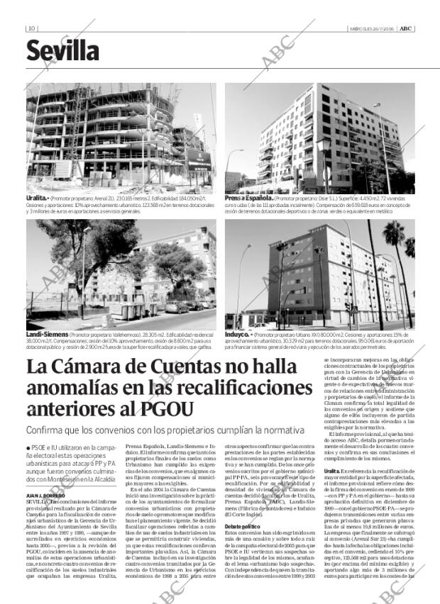 ABC SEVILLA 26-07-2006 página 10