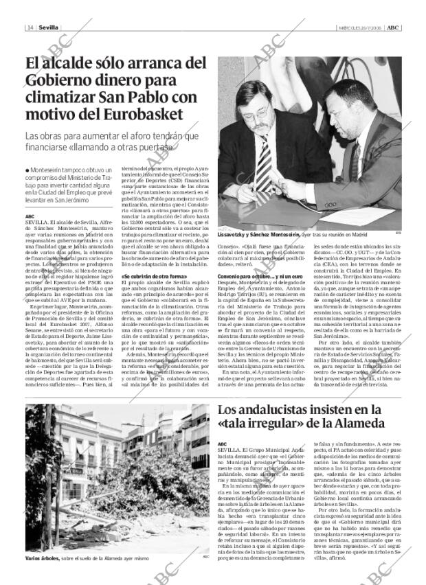ABC SEVILLA 26-07-2006 página 14