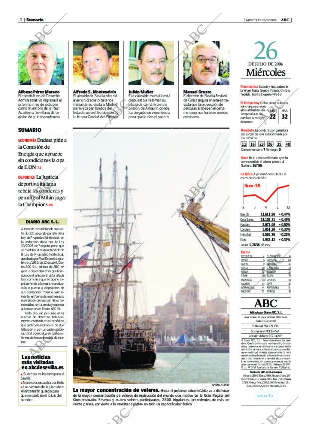 ABC SEVILLA 26-07-2006 página 2