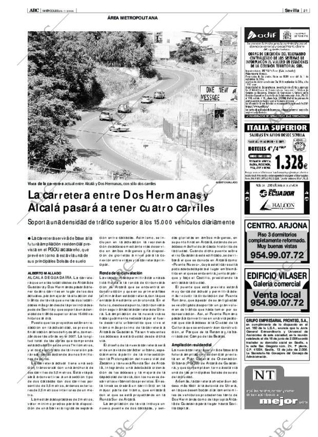 ABC SEVILLA 26-07-2006 página 21