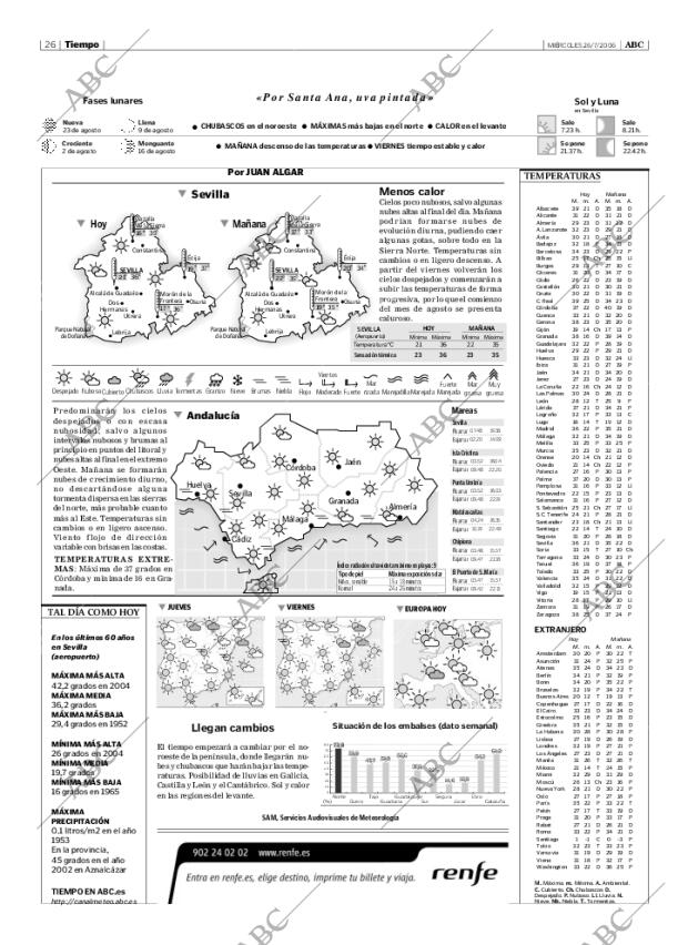 ABC SEVILLA 26-07-2006 página 26