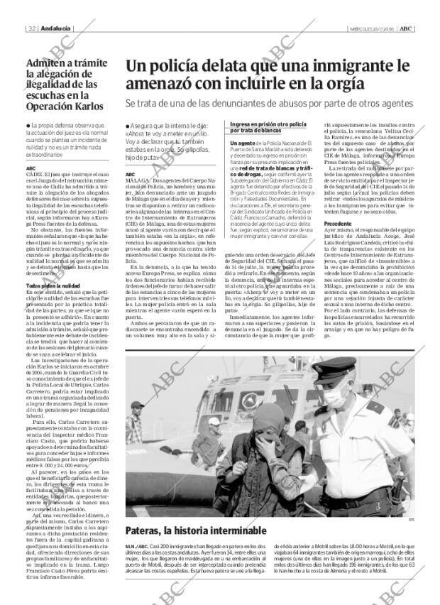 ABC SEVILLA 26-07-2006 página 32