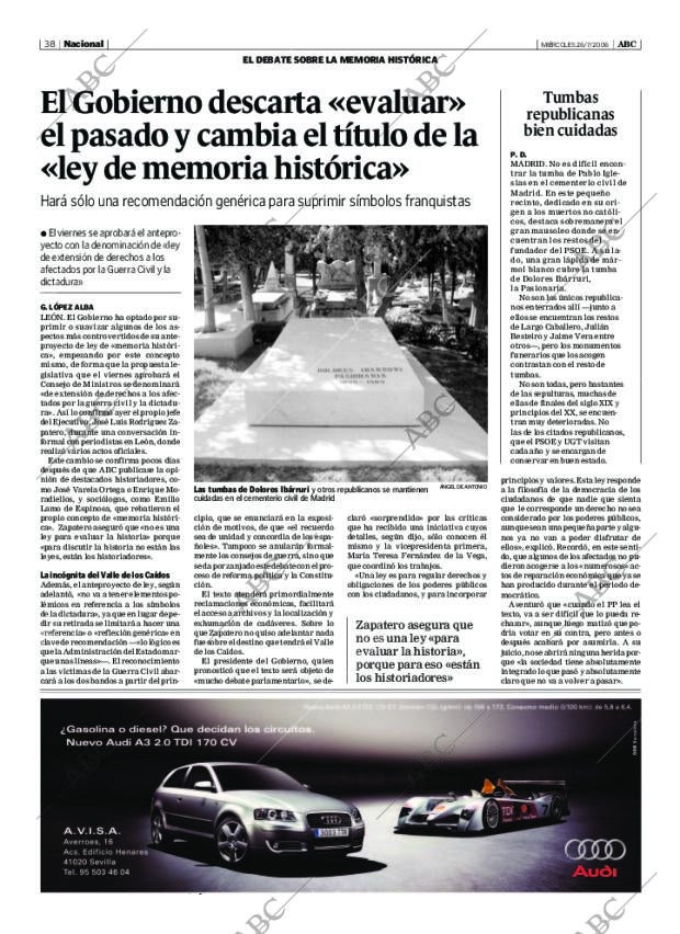 ABC SEVILLA 26-07-2006 página 38