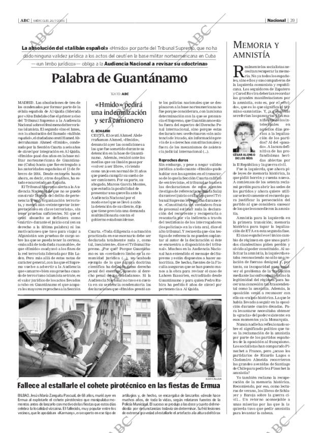 ABC SEVILLA 26-07-2006 página 39
