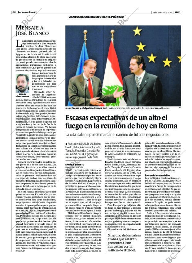 ABC SEVILLA 26-07-2006 página 46