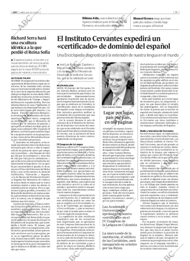 ABC SEVILLA 26-07-2006 página 55