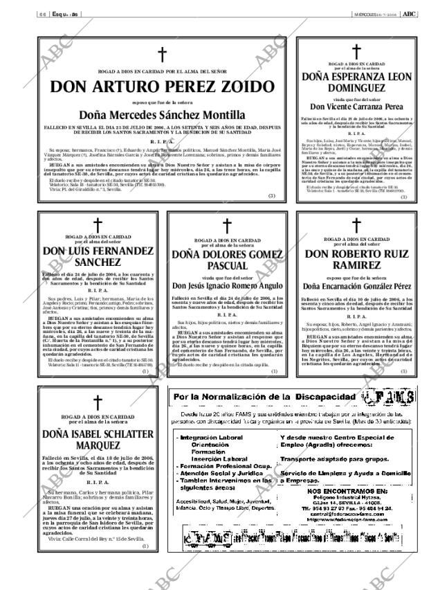 ABC SEVILLA 26-07-2006 página 66