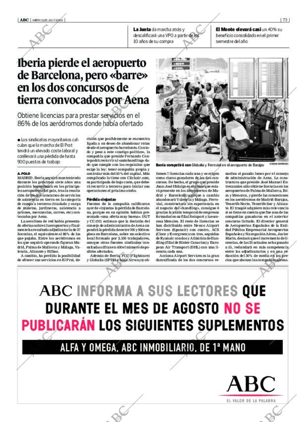 ABC SEVILLA 26-07-2006 página 73
