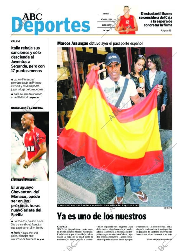 ABC SEVILLA 26-07-2006 página 81
