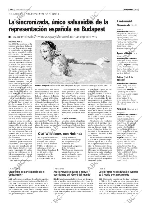 ABC SEVILLA 26-07-2006 página 89