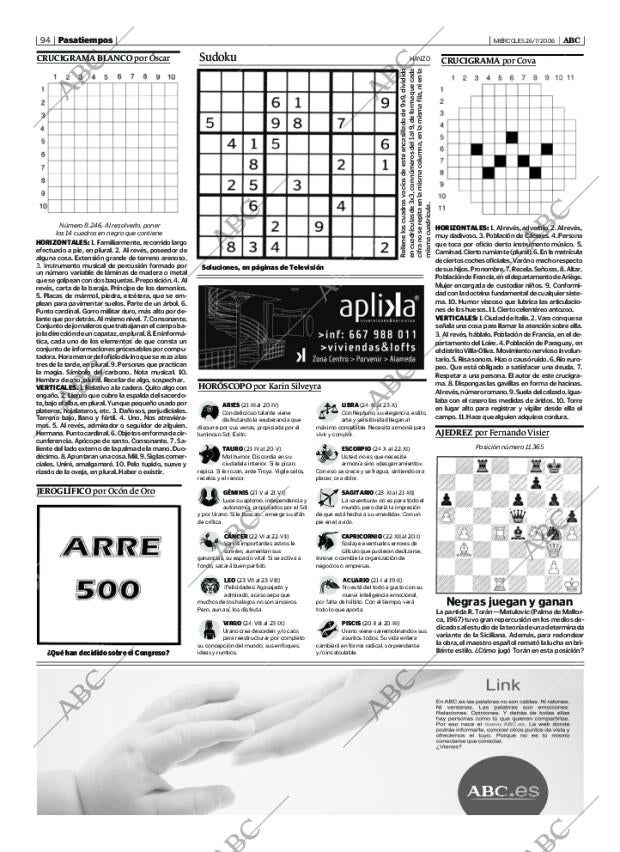 ABC SEVILLA 26-07-2006 página 94