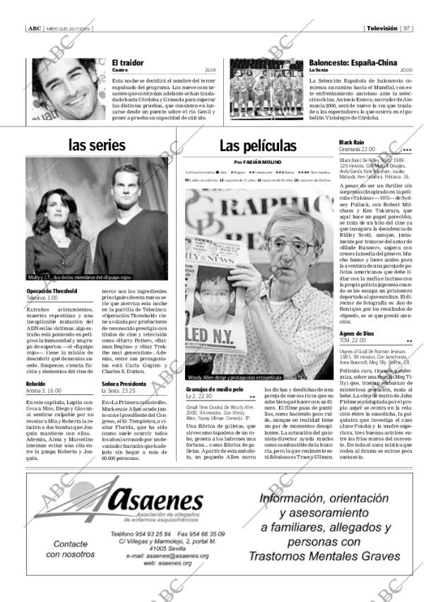 ABC SEVILLA 26-07-2006 página 97