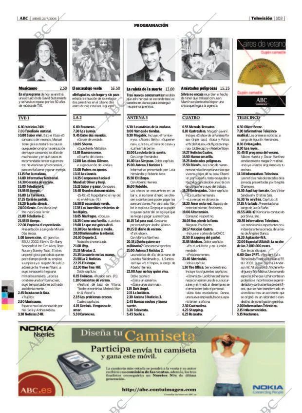 ABC MADRID 27-07-2006 página 103