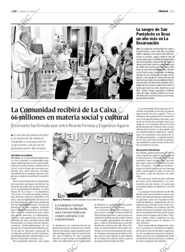 ABC MADRID 27-07-2006 página 45