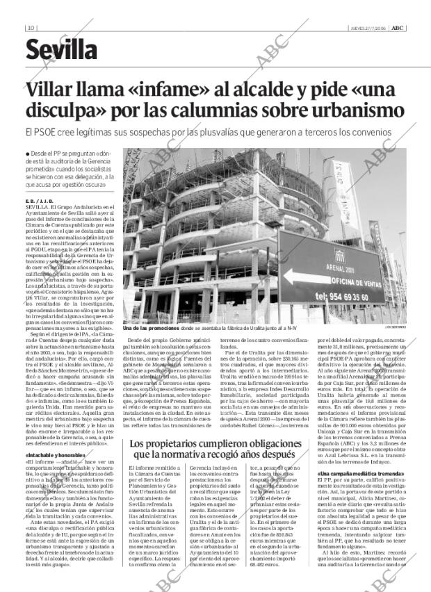 ABC SEVILLA 27-07-2006 página 10