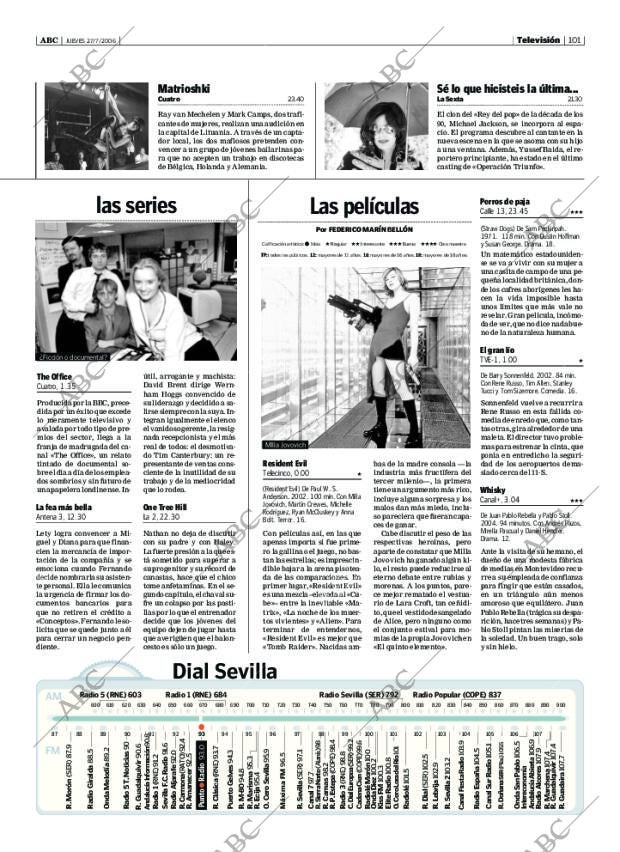 ABC SEVILLA 27-07-2006 página 101