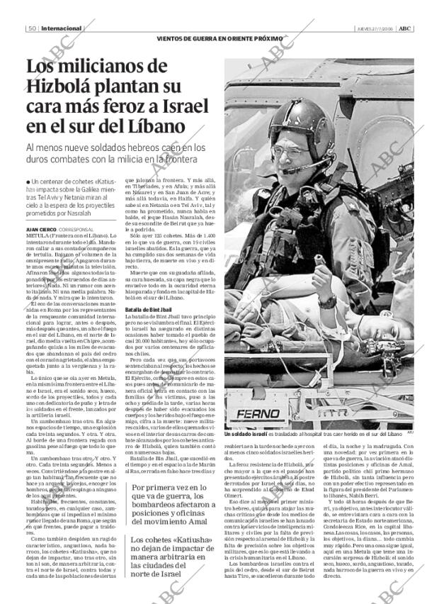 ABC SEVILLA 27-07-2006 página 50