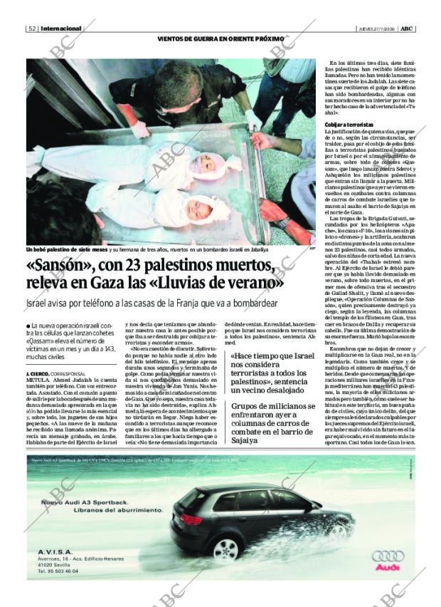 ABC SEVILLA 27-07-2006 página 52