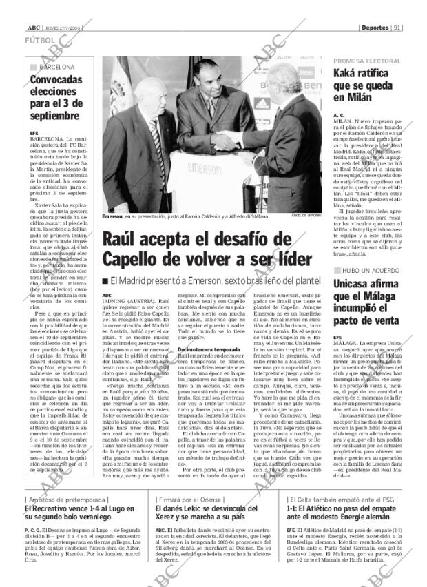 ABC SEVILLA 27-07-2006 página 91