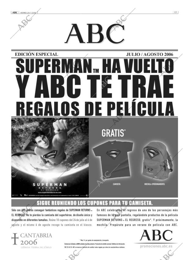ABC CORDOBA 28-07-2006 página 13