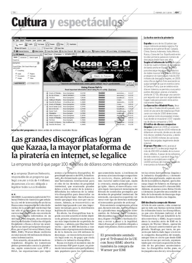 ABC CORDOBA 28-07-2006 página 56
