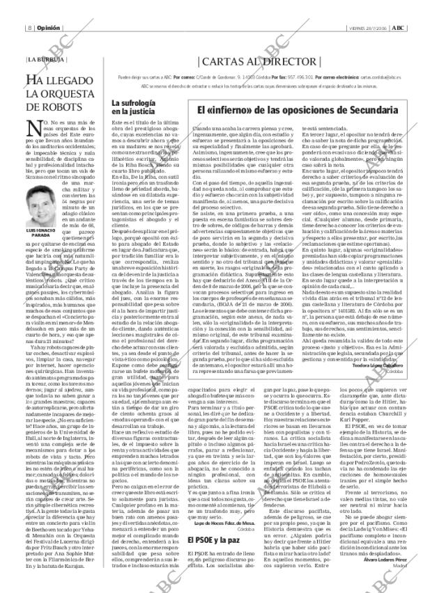 ABC CORDOBA 28-07-2006 página 8