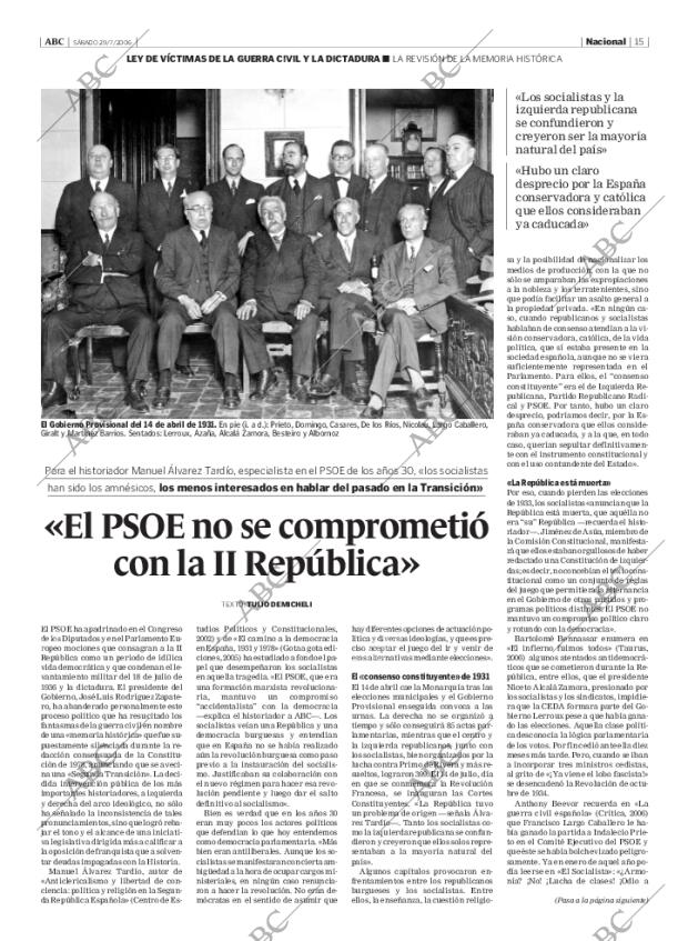 ABC MADRID 29-07-2006 página 15