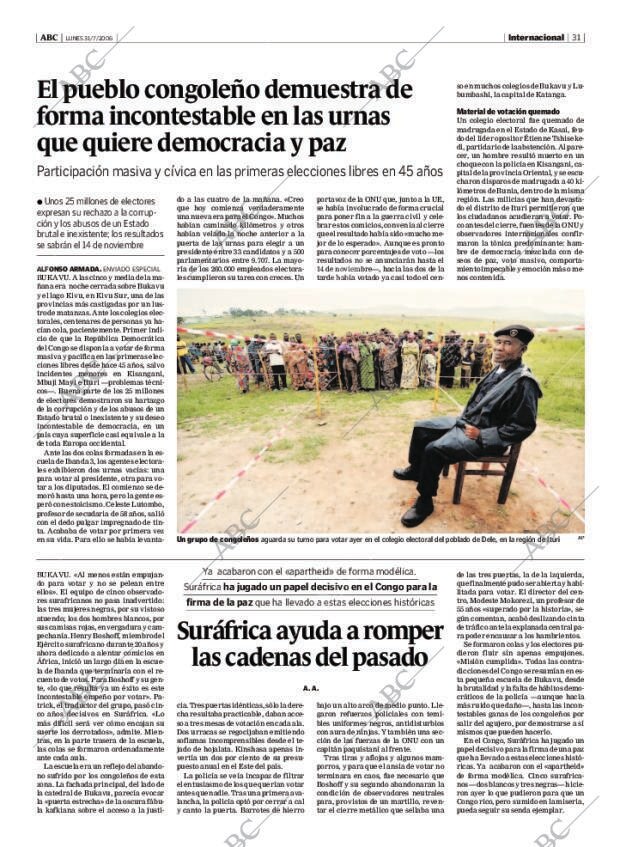 ABC MADRID 31-07-2006 página 31