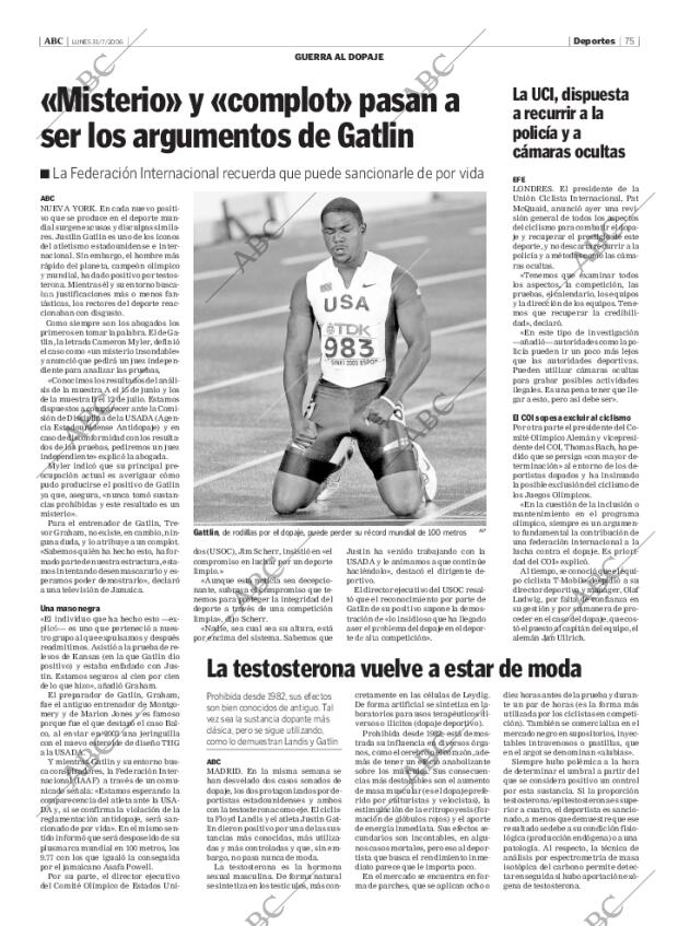 ABC MADRID 31-07-2006 página 91