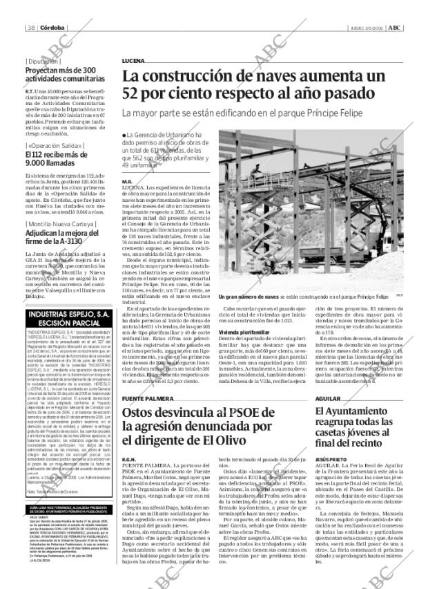 ABC CORDOBA 03-08-2006 página 38