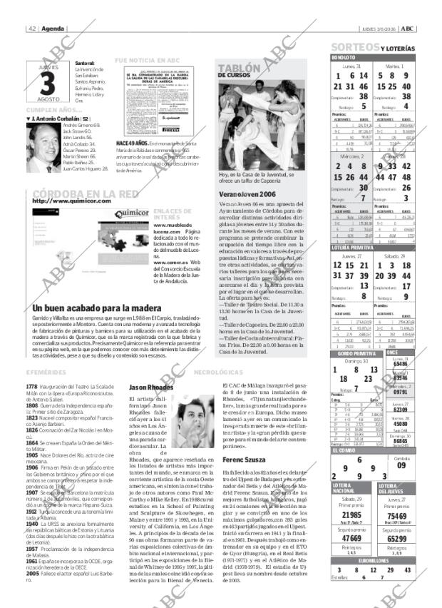 ABC CORDOBA 03-08-2006 página 42