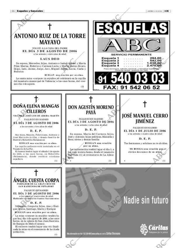 ABC MADRID 04-08-2006 página 82