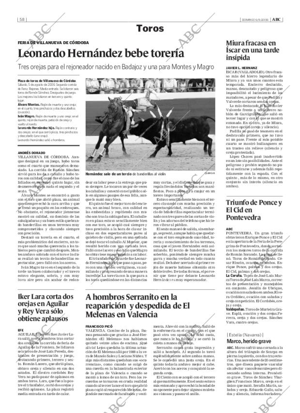 ABC CORDOBA 06-08-2006 página 74