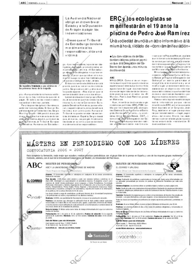 ABC MADRID 06-08-2006 página 23