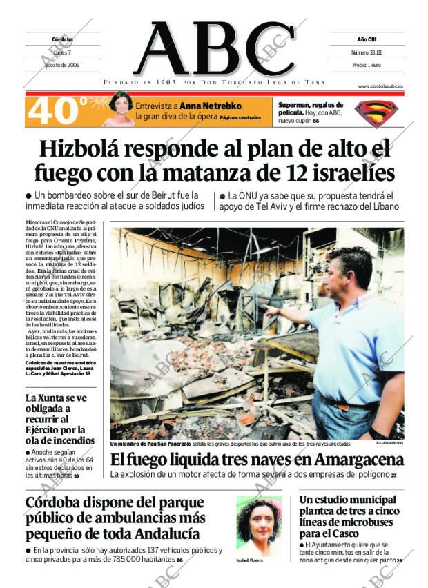 ABC CORDOBA 07-08-2006 página 1