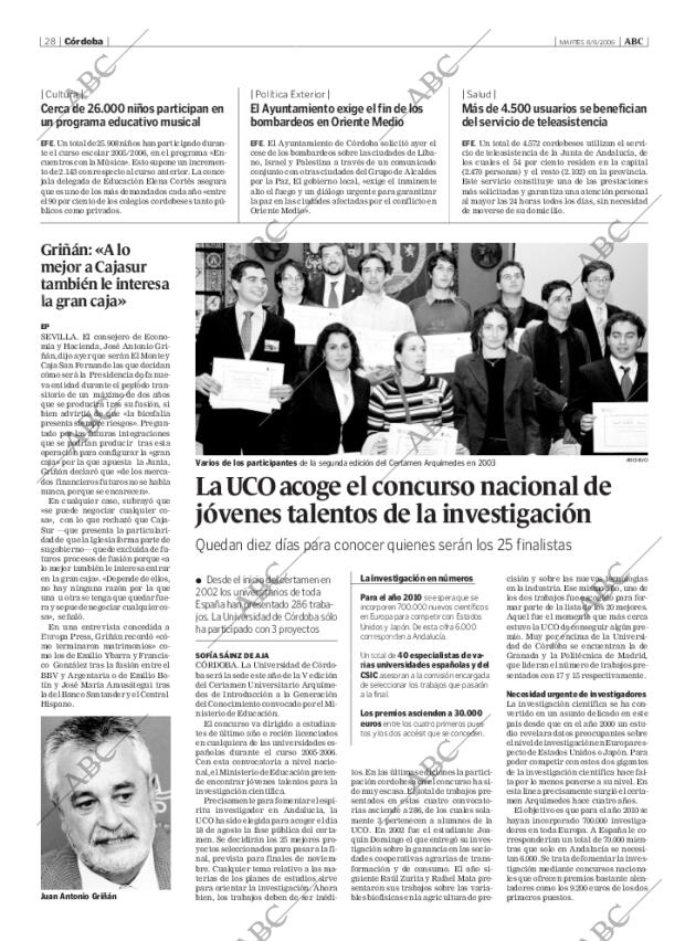 ABC CORDOBA 08-08-2006 página 28