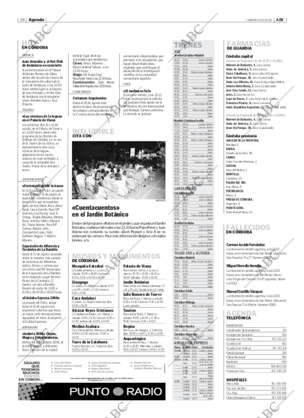 ABC CORDOBA 08-08-2006 página 52