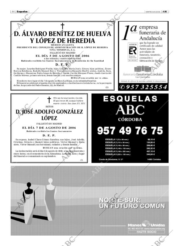 ABC CORDOBA 08-08-2006 página 60