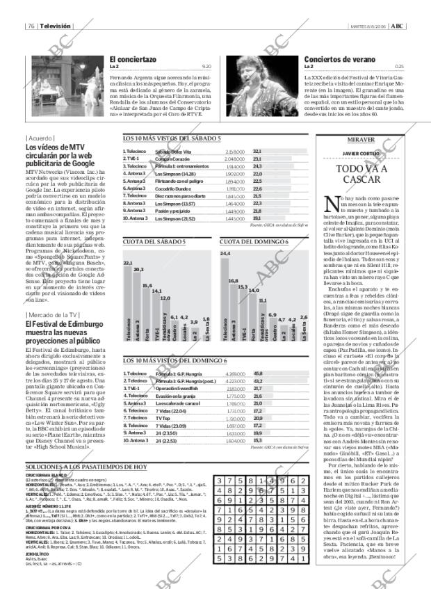 ABC MADRID 08-08-2006 página 92