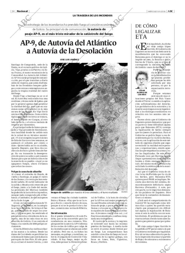 ABC MADRID 09-08-2006 página 14