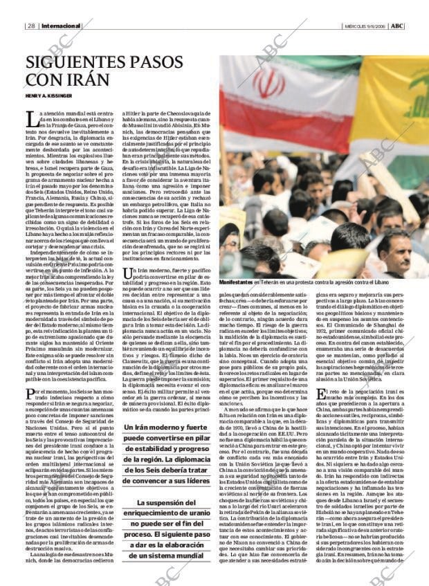 ABC MADRID 09-08-2006 página 28