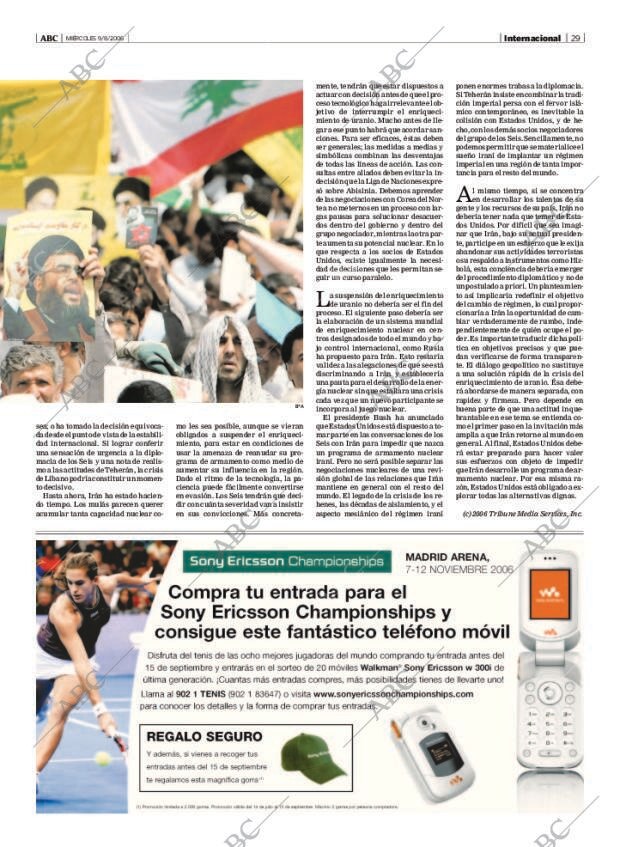ABC MADRID 09-08-2006 página 29