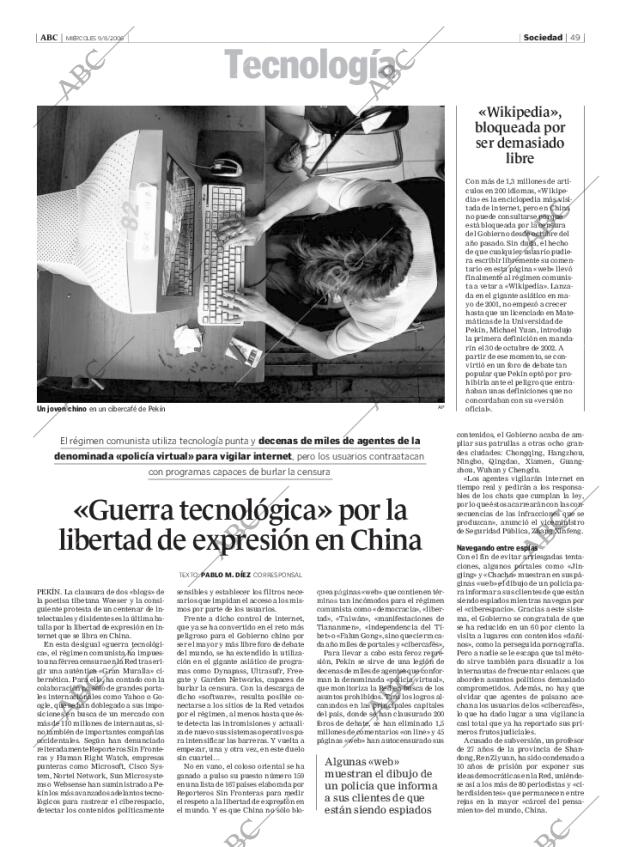 ABC MADRID 09-08-2006 página 65