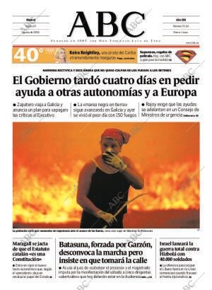 ABC MADRID 10-08-2006 página 1