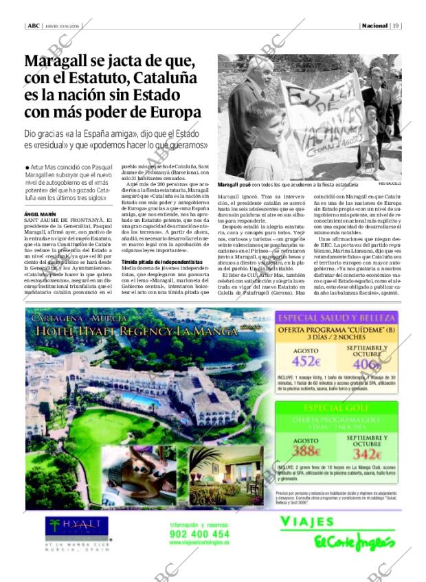 ABC MADRID 10-08-2006 página 19