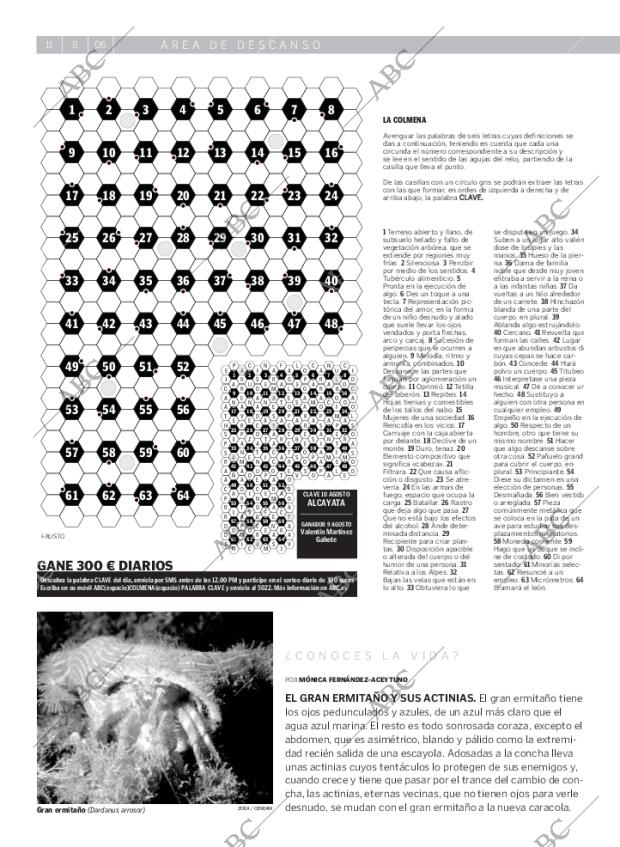 ABC MADRID 11-08-2006 página 62