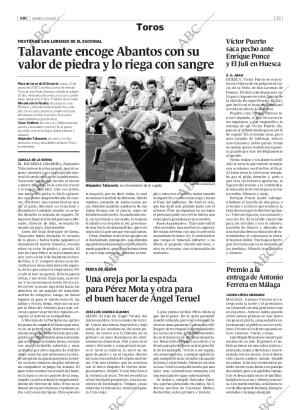 ABC MADRID 11-08-2006 página 69